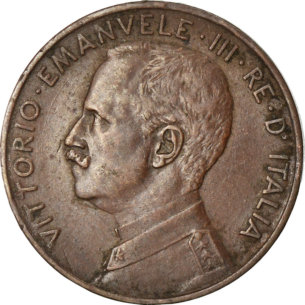 Moneta, Italia, Vittorio Emanuele III, 2 Centesimi, 1916, Rome, BB+, Bronzo