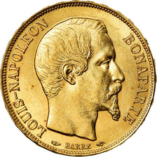 Münze, Frankreich, 20 Francs, 1852, Paris, UNZ, Gold, Gadoury:1060