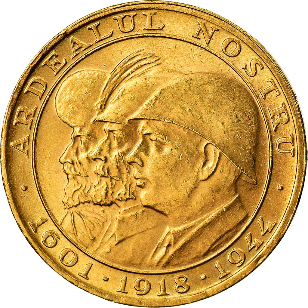 Monnaie, Roumanie, Mihai I, 20 Lei, 1944, Bucarest, SPL, Or, KM:M13