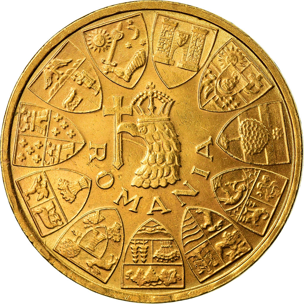 Monnaie, Roumanie, Mihai I, 20 Lei, 1944, Bucarest, SPL, Or, KM:M13