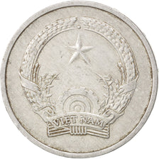 Moneda, Vietnam, SOCIALIST REPUBLIC, Dong, 1976, MBC, Aluminio, KM:14