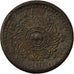 Monnaie, Thaïlande, Rama IV, 1/8 Fuang, 1 Att, 1862, TTB, Tin, KM:6.1