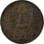 Monnaie, Thaïlande, Rama IV, 1/8 Fuang, 1 Att, 1862, TTB, Tin, KM:6.1