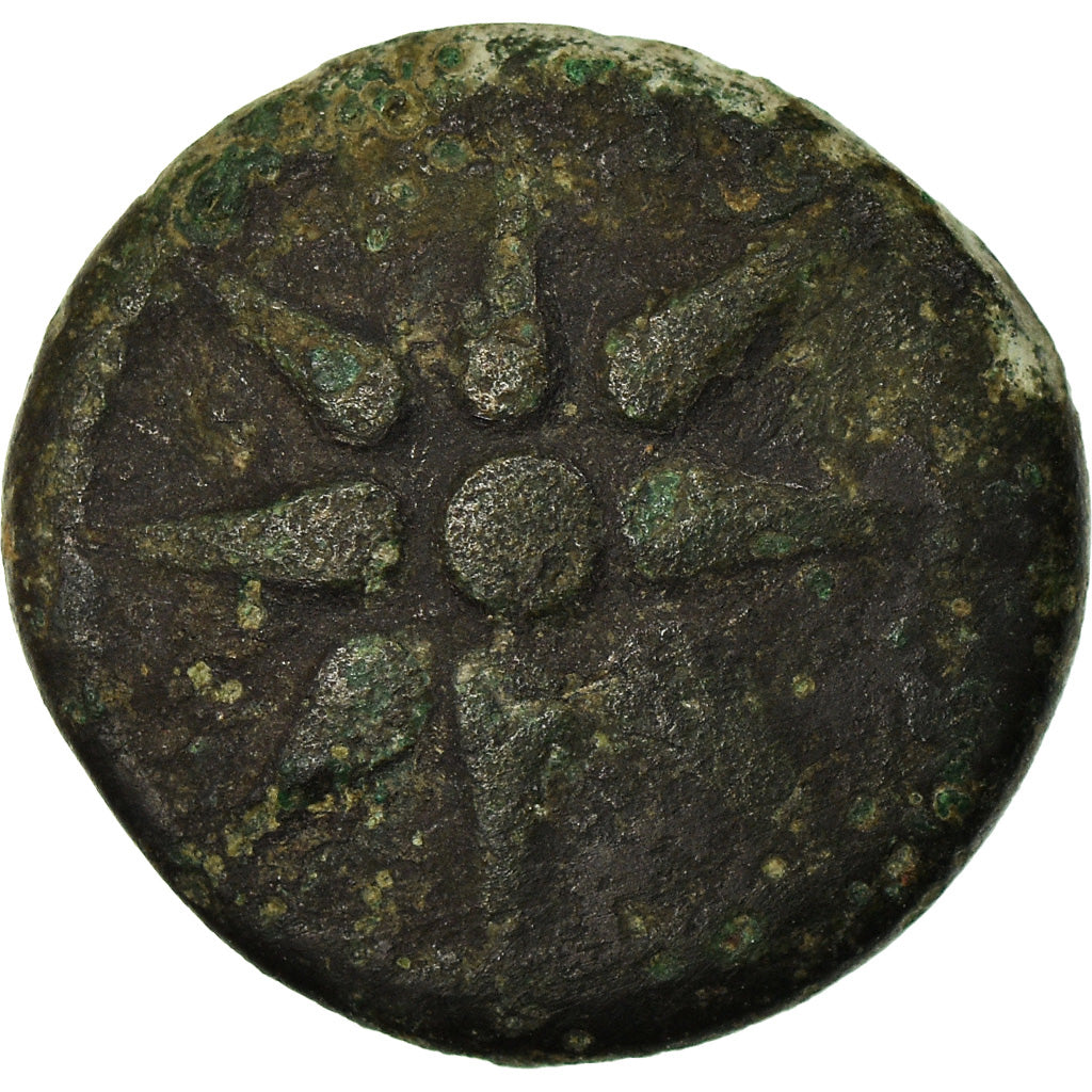 Moneda, Kingdom of Macedonia, Bronze Æ, c. 300 bc, Uranopolis, BC+, Bronce