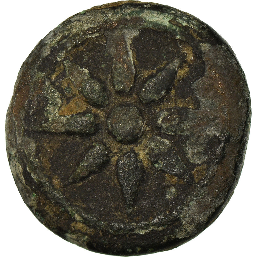 Moneda, Kingdom of Macedonia, Bronze Æ, c. 300 bc, Uranopolis, BC+, Bronce
