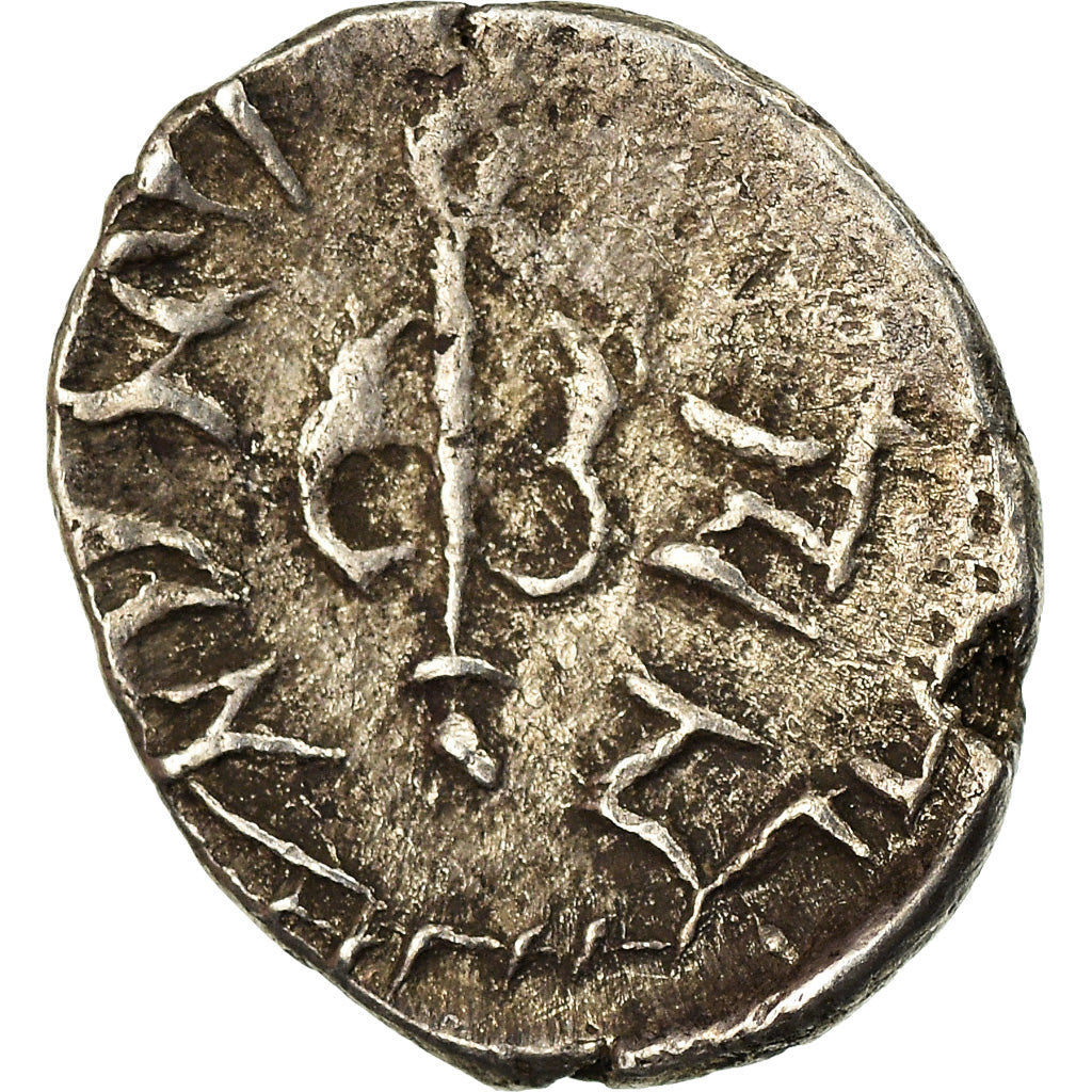 Münze, Śri Yashaaditya, Obol, 6TH CENTURY, Hunnic Tribes, S, Silber