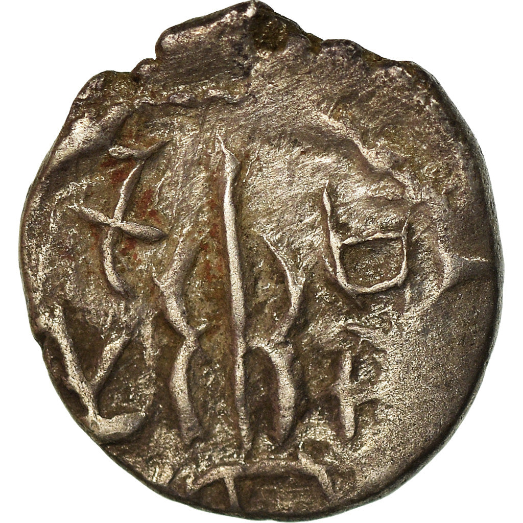 Münze, Śri Yashaaditya, Obol, 6TH CENTURY, Hunnic Tribes, S, Silber