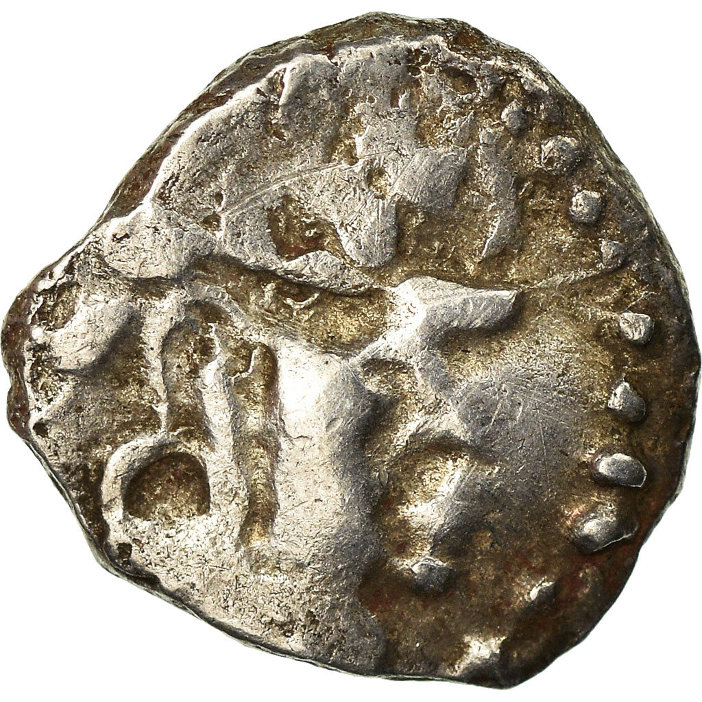Monnaie, Śri Yashaaditya, Obole, 6EME SIECLE, Hunnic Tribes, TB+, Argent