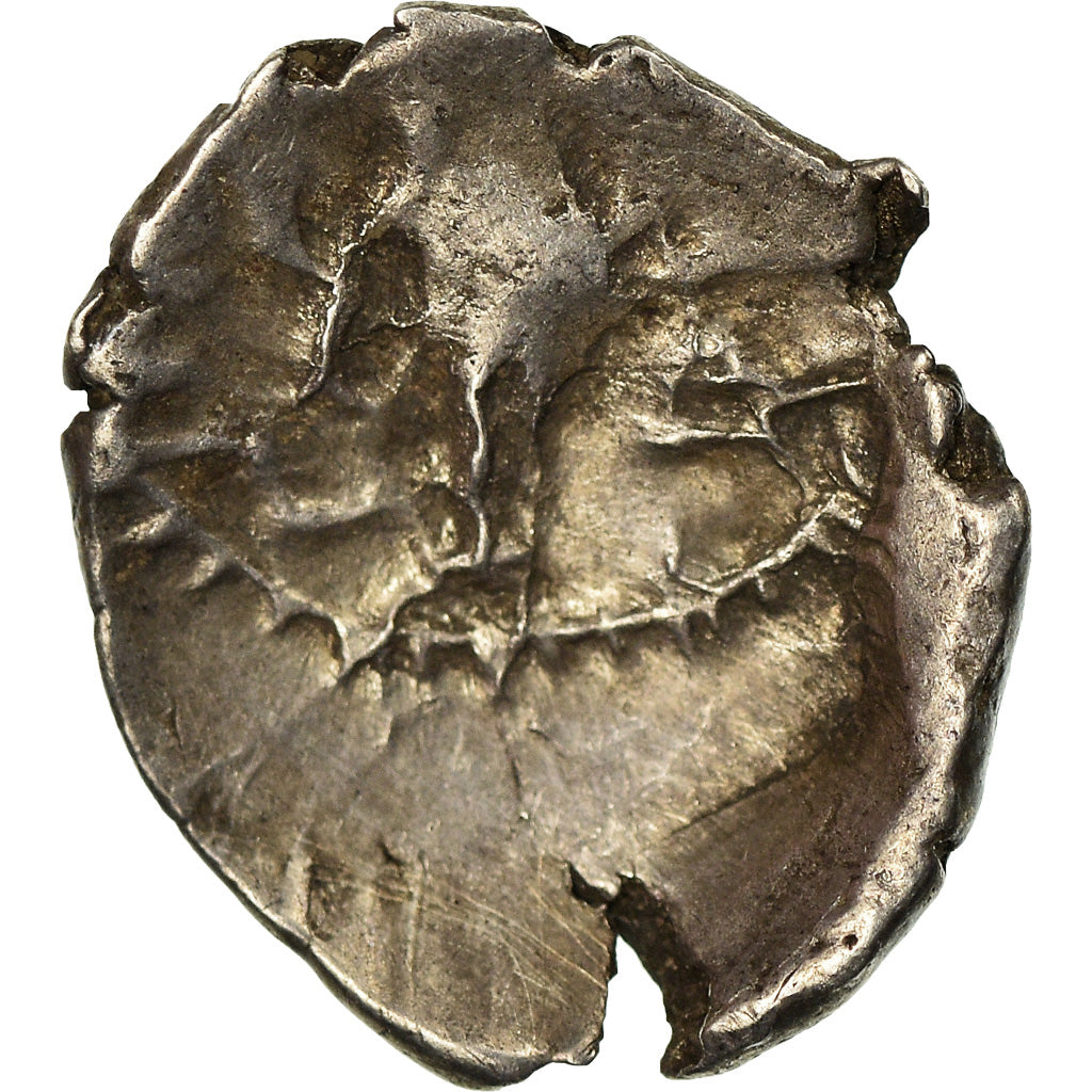 Münze, Śri Yashaaditya, Obol, 6TH CENTURY, Hunnic Tribes, S+, Silber