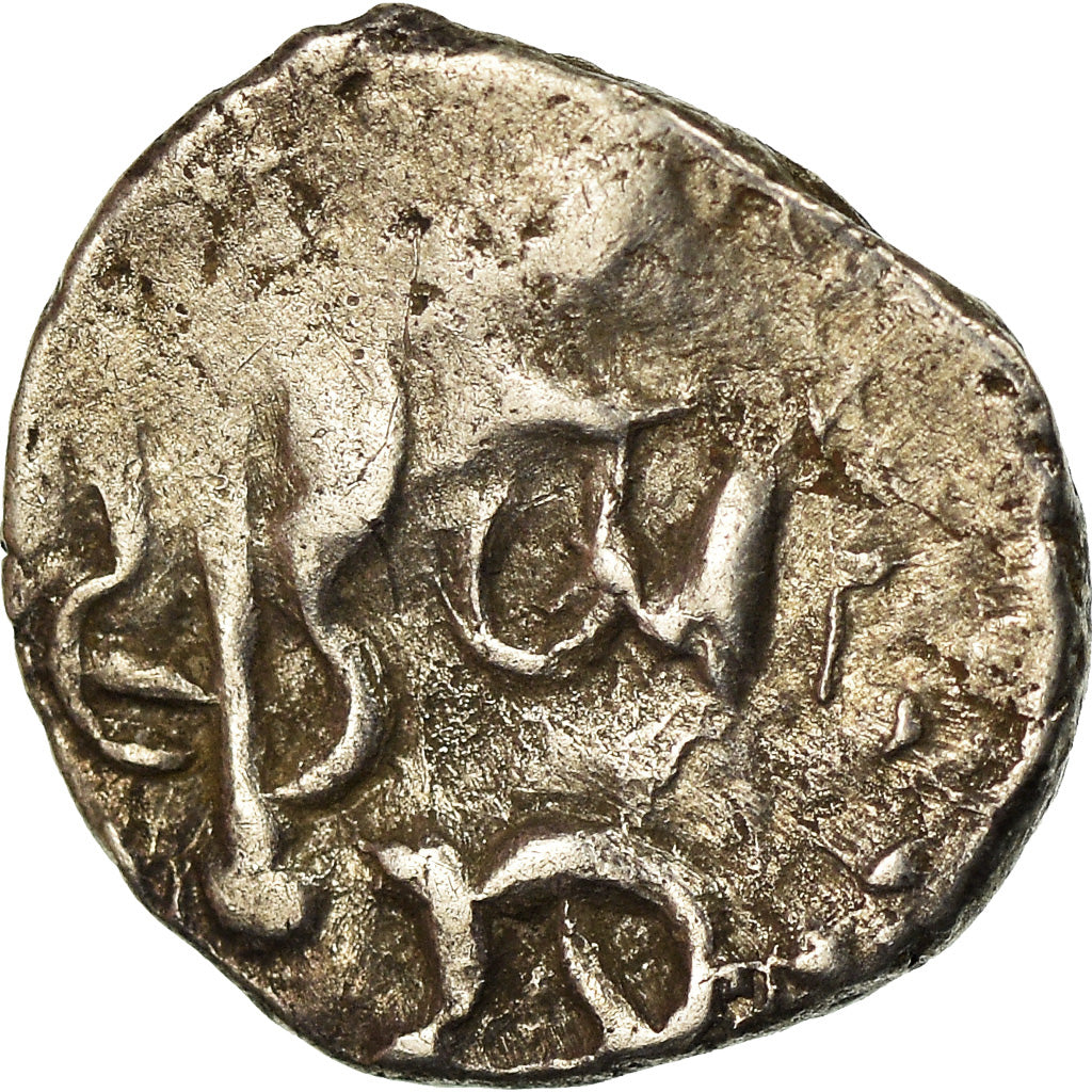 Münze, Śri Yashaaditya, Obol, 6TH CENTURY, Hunnic Tribes, S+, Silber