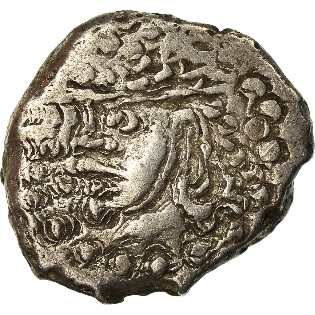Monnaie, Śri Yashaaditya, Obole, 6EME SIECLE, Hunnic Tribes, TTB, Argent
