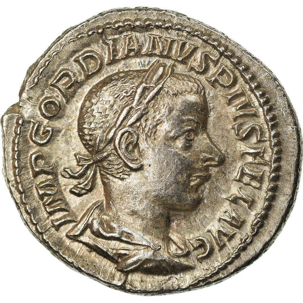 Coin, Gordian III, Denarius, Rome, MS(63), Silver, RIC:127