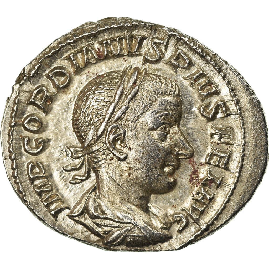 Coin, Gordian III, Denarius, Rome, MS(63), Silver, RIC:127