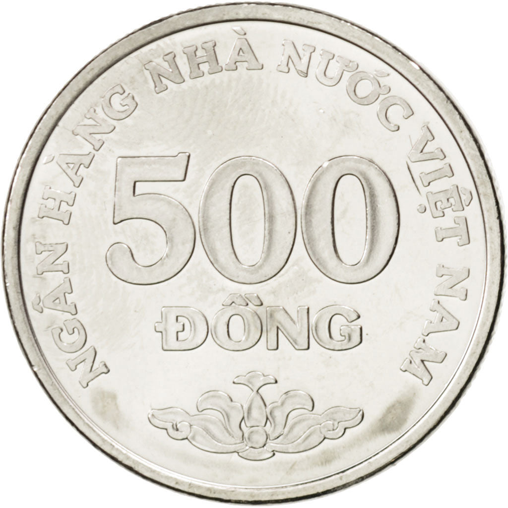 Coin, Viet Nam, SOCIALIST REPUBLIC, 500 Dông, 2003, MS(63), Nickel Clad Steel