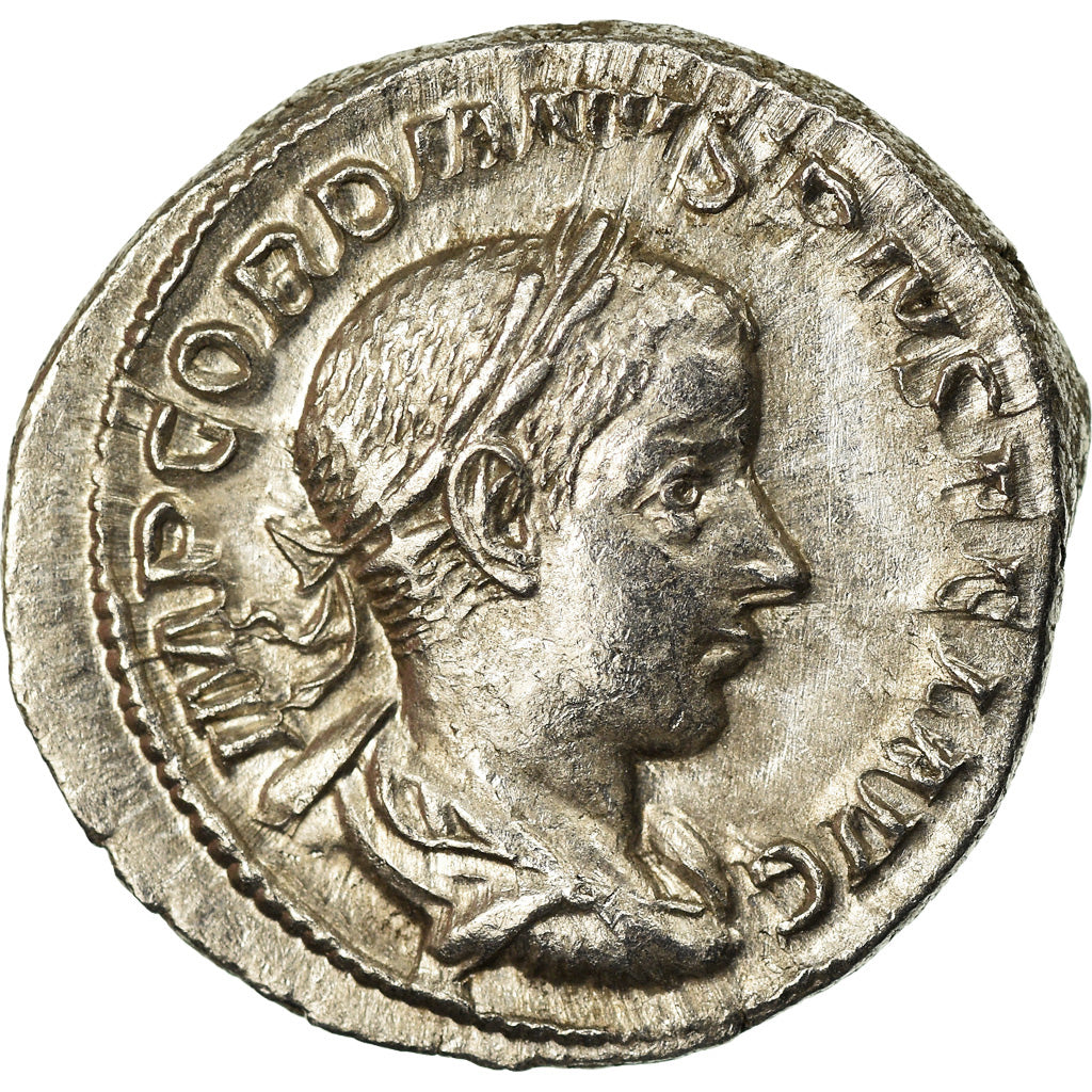 Münze, Gordian III, Denarius, Rome, UNZ, Silber, RIC:127