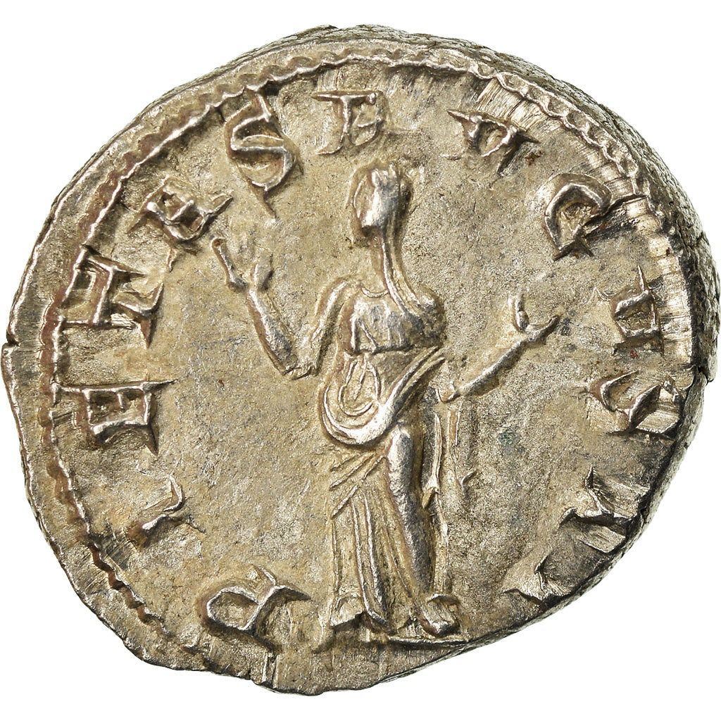 Moneta, Gordian III, Denarius, Roma, SPL, Argento, Cohen:186