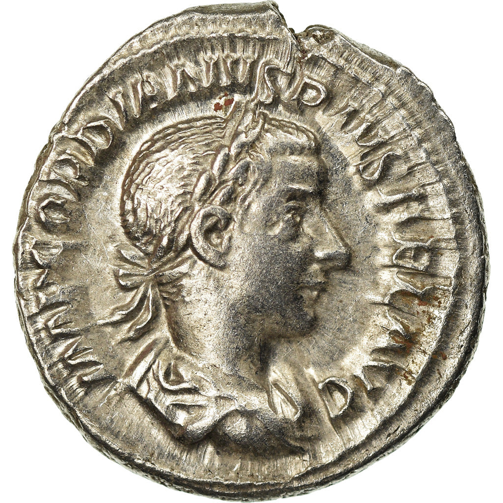 Moneta, Gordian III, Denarius, Roma, SPL, Argento, Cohen:186