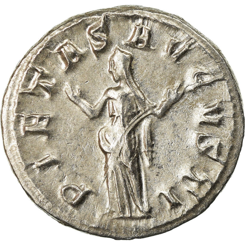 Moneta, Gordian III, Denarius, Roma, SPL, Argento, Cohen:186