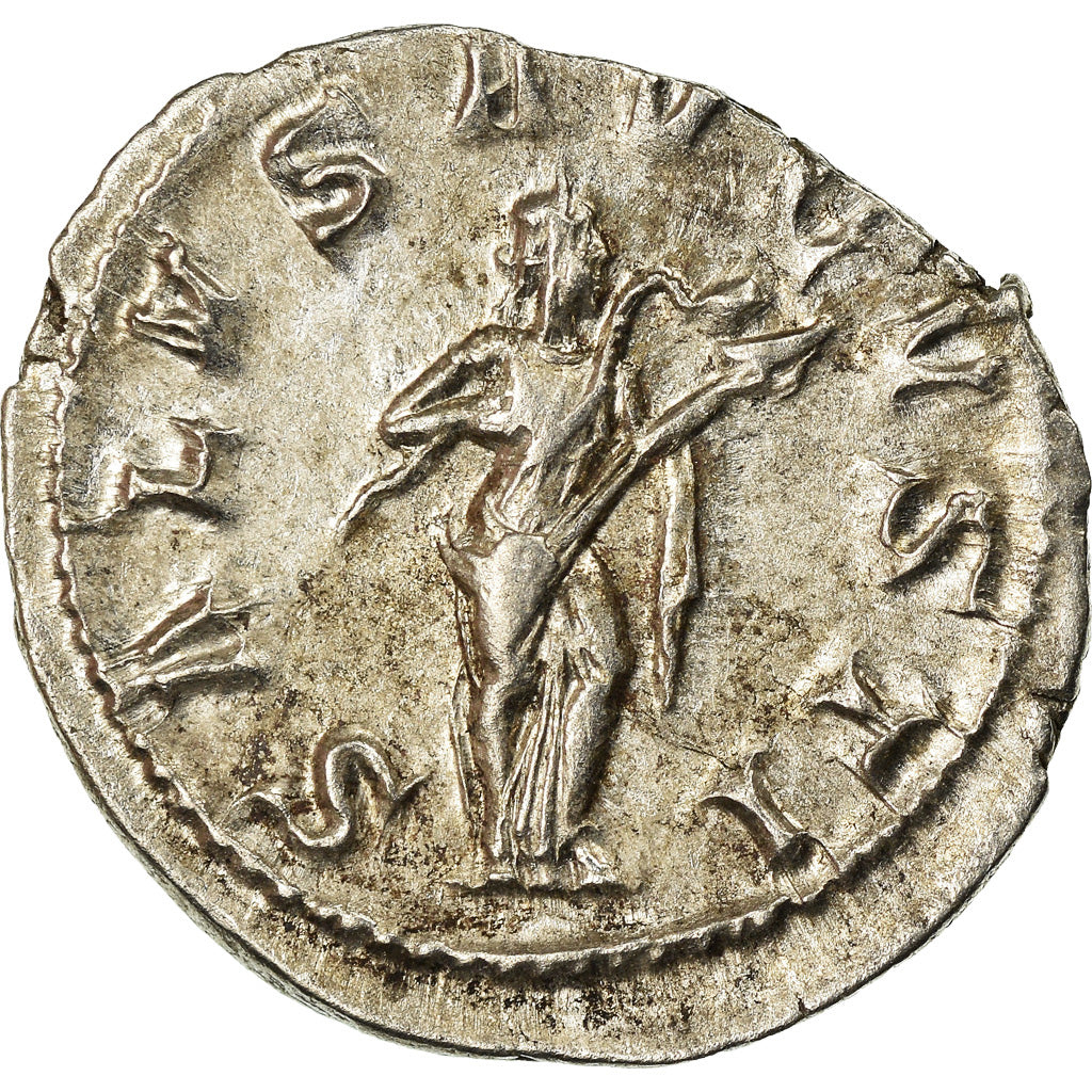 Münze, Gordian III, Denarius, Rome, VZ+, Silber, Cohen:325