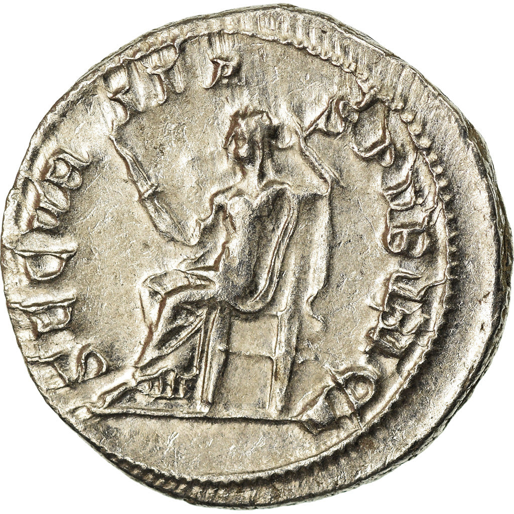 Coin, Gordian III, Denarius, Rome, MS(63), Silver, Cohen:304
