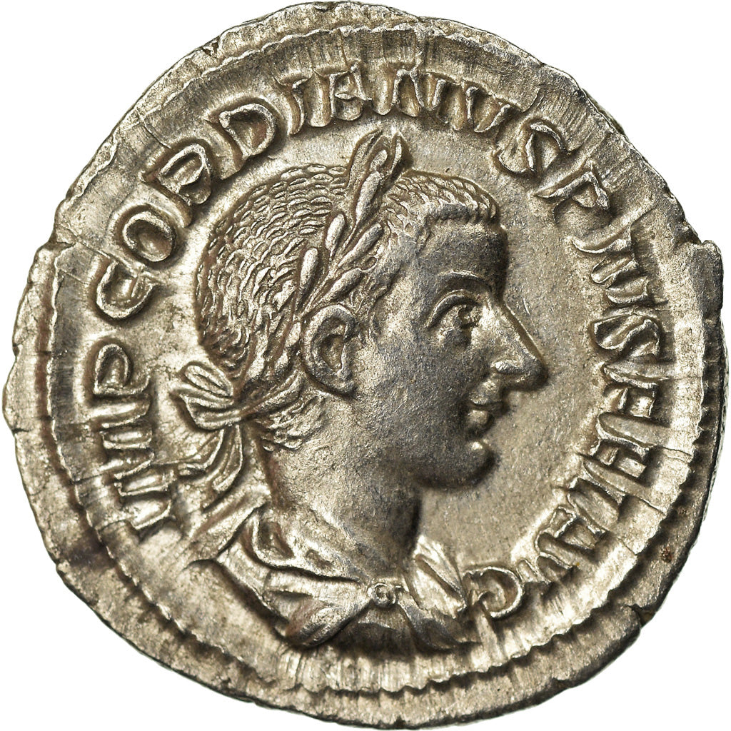 Coin, Gordian III, Denarius, Rome, MS(63), Silver, Cohen:304
