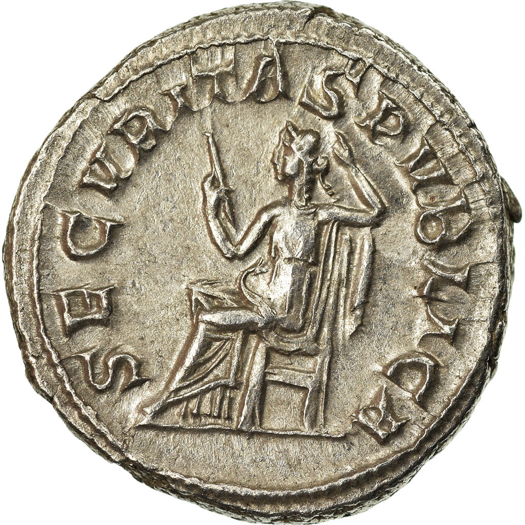 Coin, Gordian III, Denarius, Rome, MS(63), Silver, Cohen:304