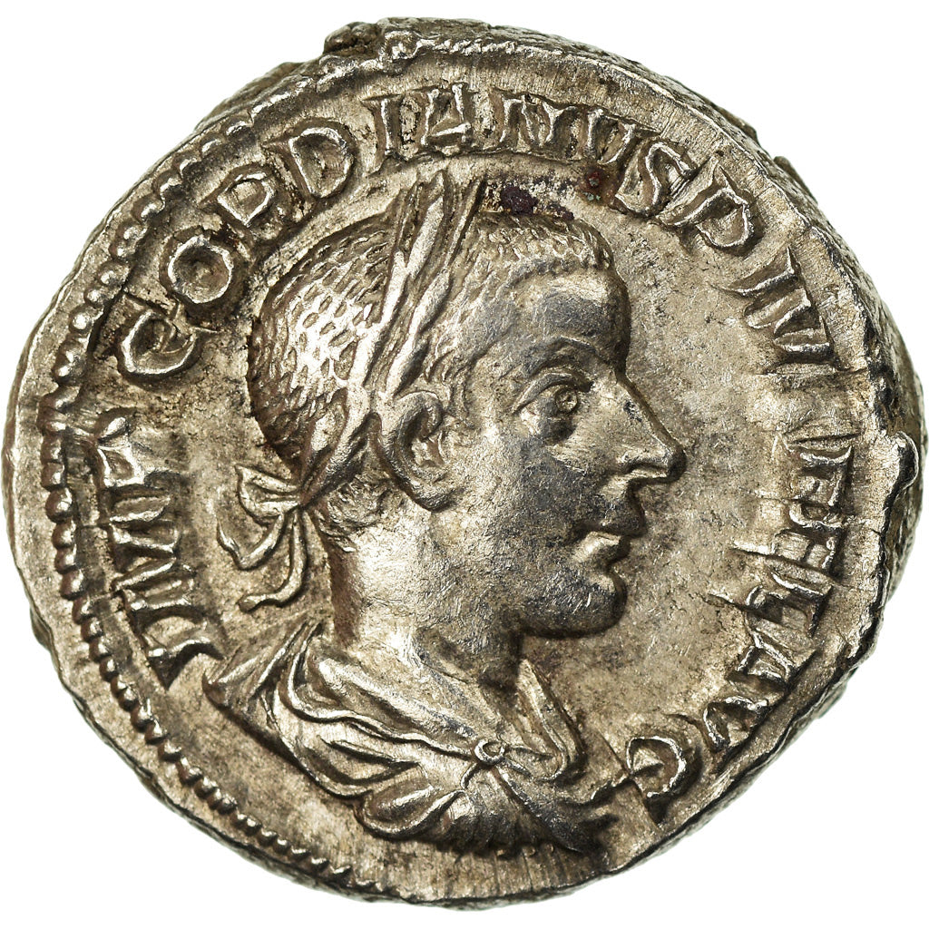 Coin, Gordian III, Denarius, Rome, MS(63), Silver, Cohen:304