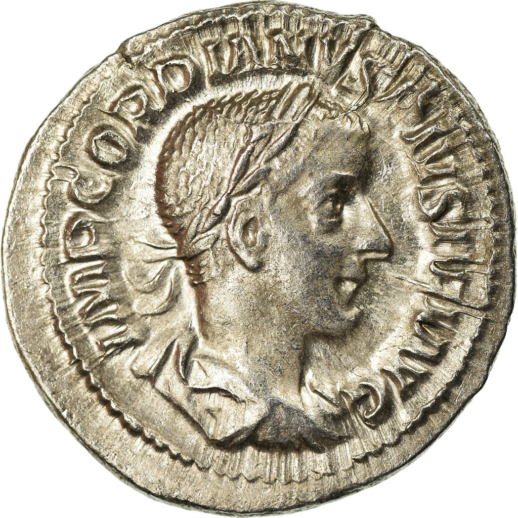 Moneta, Gordian III, Denarius, 241, Roma, SPL, Argento, RIC:131
