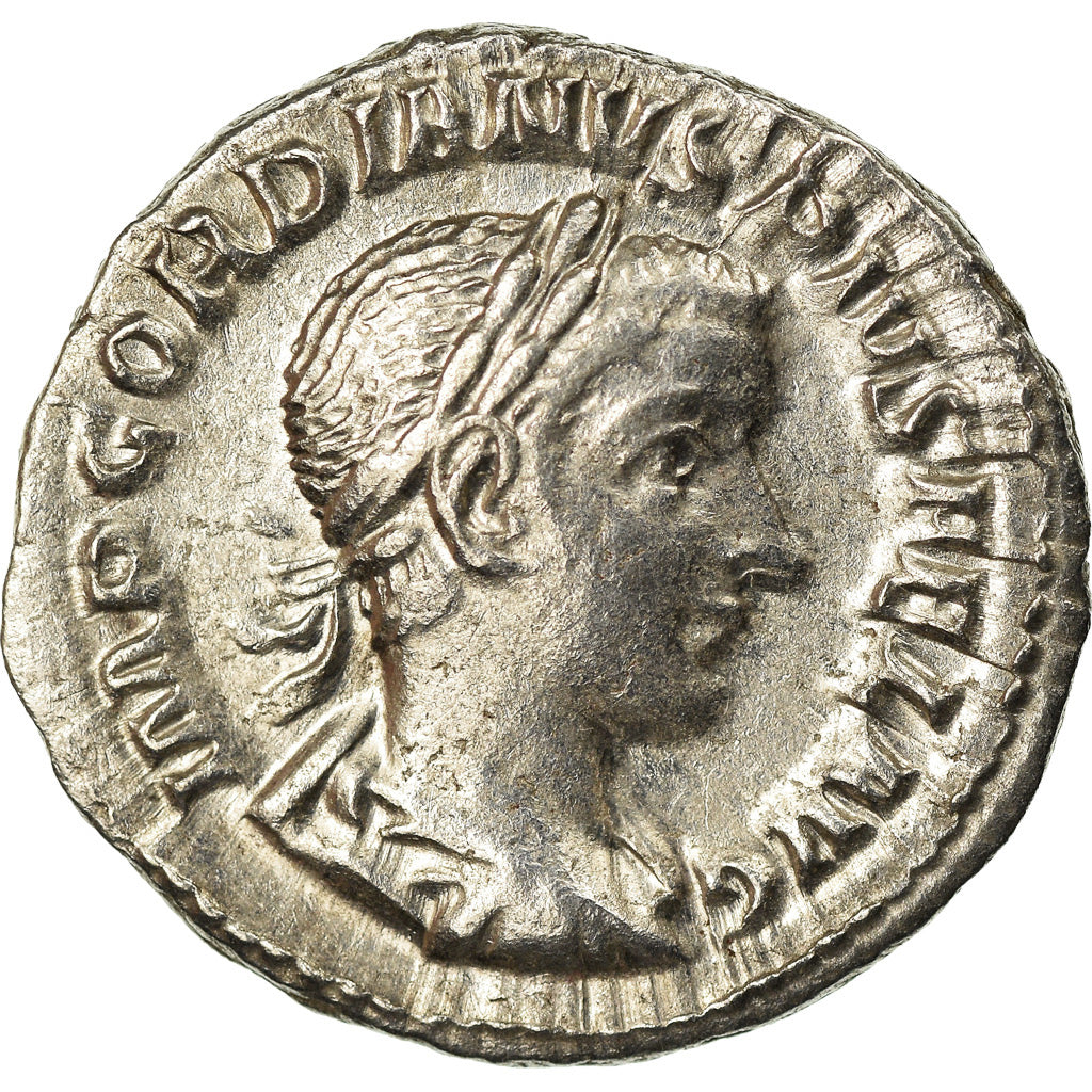 Coin, Gordian III, Denarius, Rome, MS(60-62), Silver, RIC:115