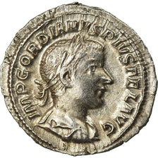 Münze, Gordian III, Denarius, Roma, VZ+, Silber, Cohen:234