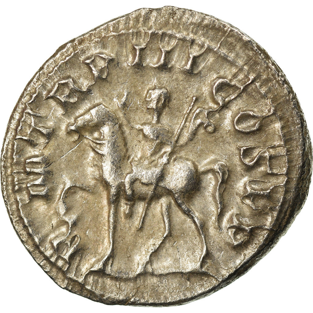 Moneta, Gordian III, Denarius, Roma, SPL, Argento, Cohen:234