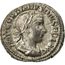 Moneta, Gordian III, Denarius, Roma, SPL, Argento, Cohen:234