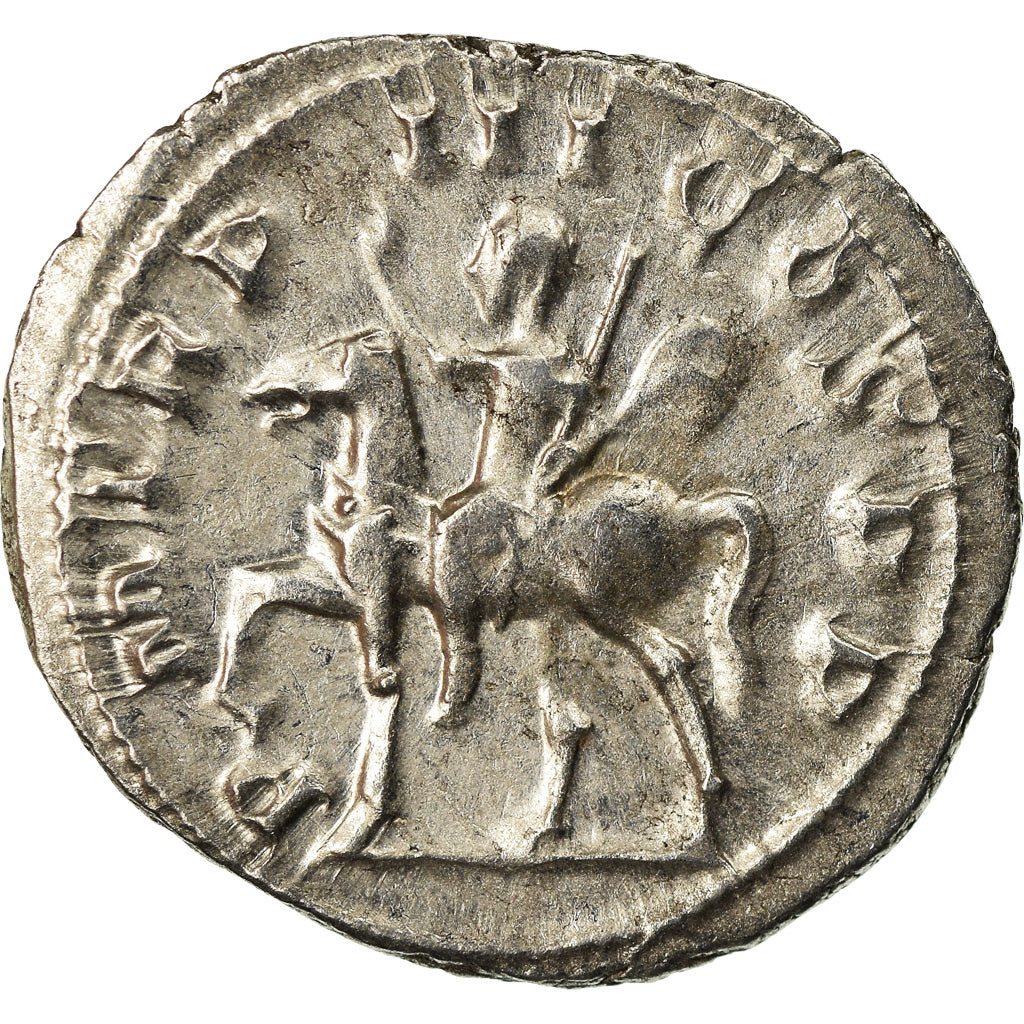 Moneta, Gordian III, Denarius, Roma, SPL, Argento, Cohen:234