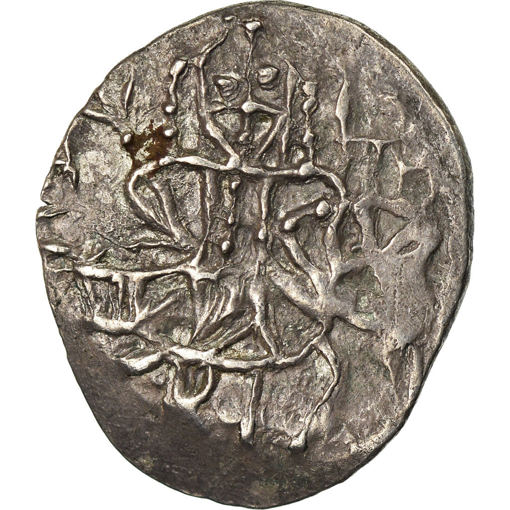 Monnaie, Alexis IV Comnène, Aspre, 1417-1429, TB, Argent, Sear:2641