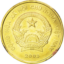 Coin, Viet Nam, SOCIALIST REPUBLIC, 2000 Dông, 2003, MS(63), Brass plated