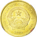 Moneda, Vietnam, SOCIALIST REPUBLIC, 2000 Dông, 2003, SC, Latón chapado en