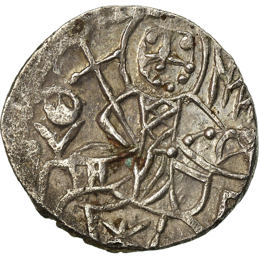 Munten, Alexis IV Comnène, Asper, 1417-1429, FR, Zilver, Sear:2641