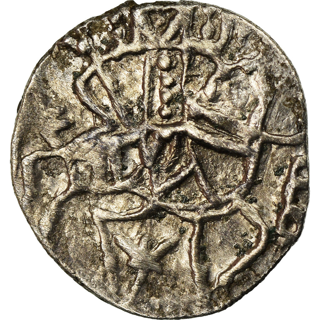 Munten, Alexis IV Comnène, Asper, 1417-1429, FR+, Zilver, Sear:2641