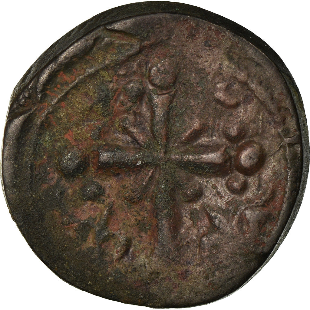 Moneta, Anonymous, Follis, 1078-1081, Constantinople, MB, Rame, Sear:1889