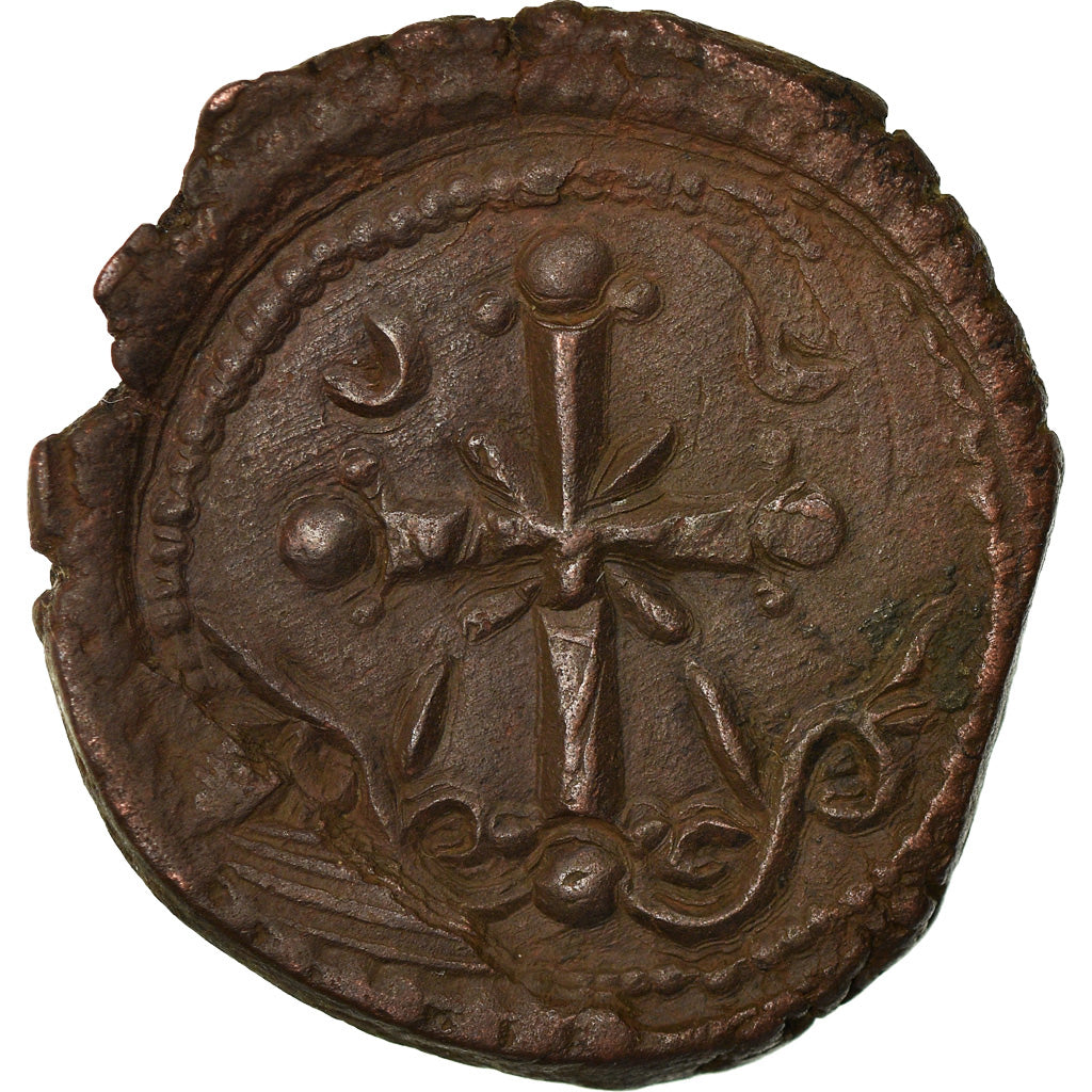 Moneta, Anonymous, Follis, 1078-1081, Constantinople, MB+, Rame, Sear:1889