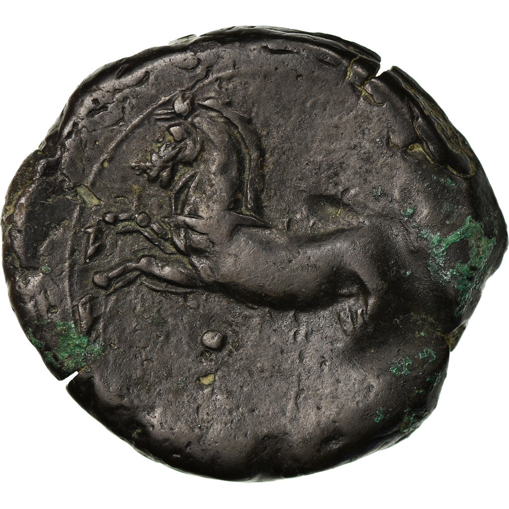 Moneta, Numidia (Królestwo), Massinissa or Micipsa, Bronze Æ, EF(40-45)