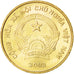 VIET NAM, 5000 Dong, 2003, Vantaa, KM #73, MS(63), Brass, 25, 7.75