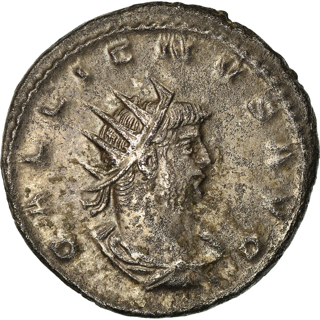 Moneda, Gallienus, Antoninianus, Antioch, Fully silvered, EBC, Vellón