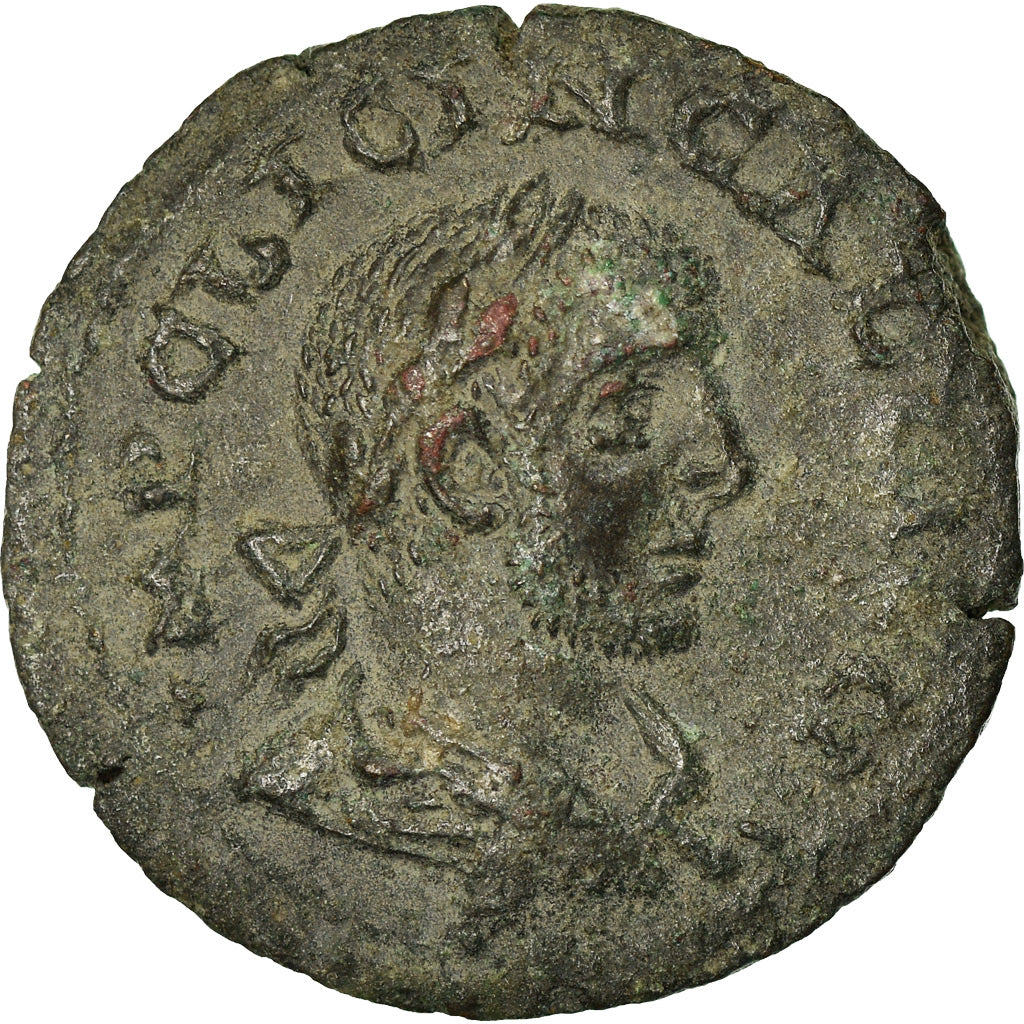Moneda, Troas, Gallienus, Bronze Æ, Alexandria, MBC+, Bronce