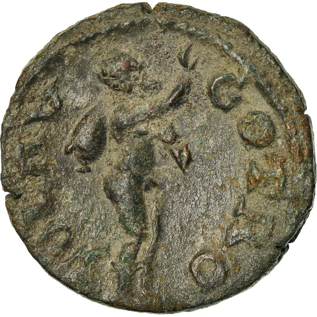 Moneda, Troas, Gallienus, Bronze Æ, Alexandria, MBC+, Bronce