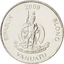 VANUATU, 10 Vatu, 2009, British Royal Mint, KM #6, MS(63), Copper-Nickel,...