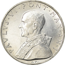 Munten, Vaticaanstad, Paul VI, 10 Lire, 1963, PR, Aluminium, KM:79.1