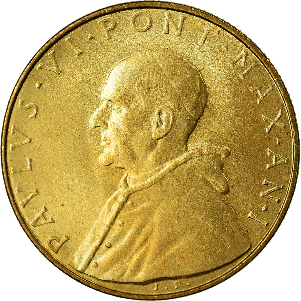 Moneta, CITTÀ DEL VATICANO, Paul VI, 20 Lire, 1963, SPL, Alluminio-bronzo