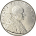 Münze, Vatikanstadt, Paul VI, 50 Lire, 1963, UNZ, Stainless Steel, KM:81.1
