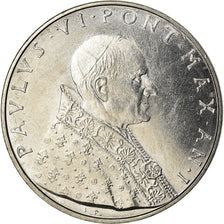 Moneda, CIUDAD DEL VATICANO, Paul VI, 50 Lire, 1963, SC, Acero inoxidable